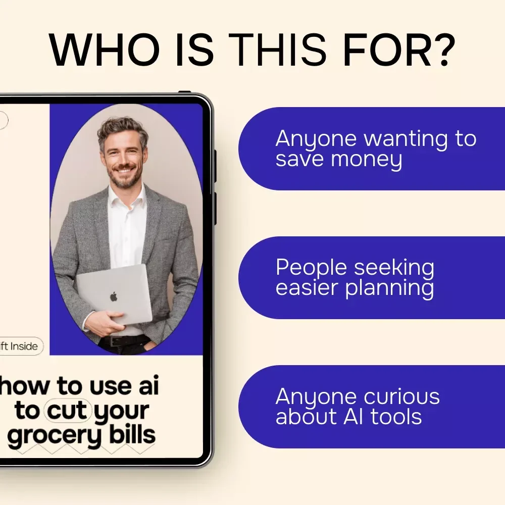 How to Use AI to Cut Your Grocery Bills: The Ultimate Guide to AI for Saving Money on Groceries, Smart Grocery Lists, and AI-Driven Discounts
