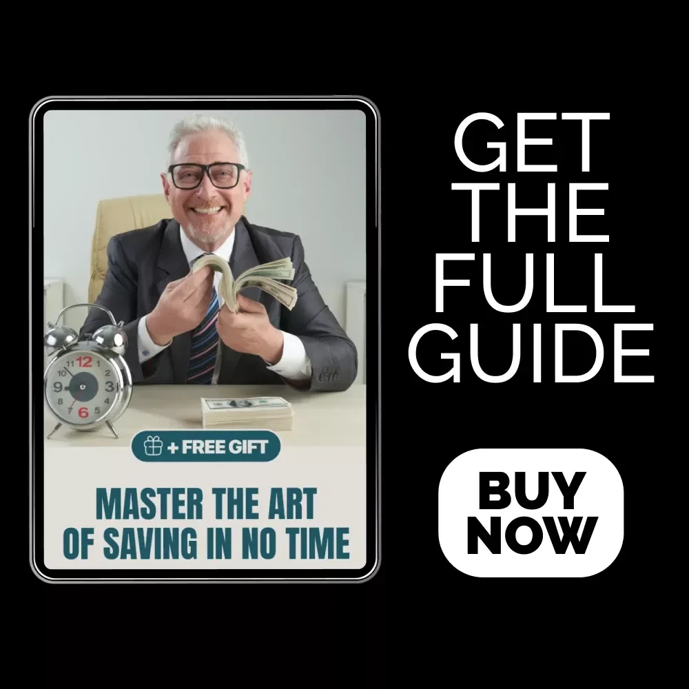 Master the Art of Saving in No Time: How to Build a Savings Habit Fast - Digital Download Guide