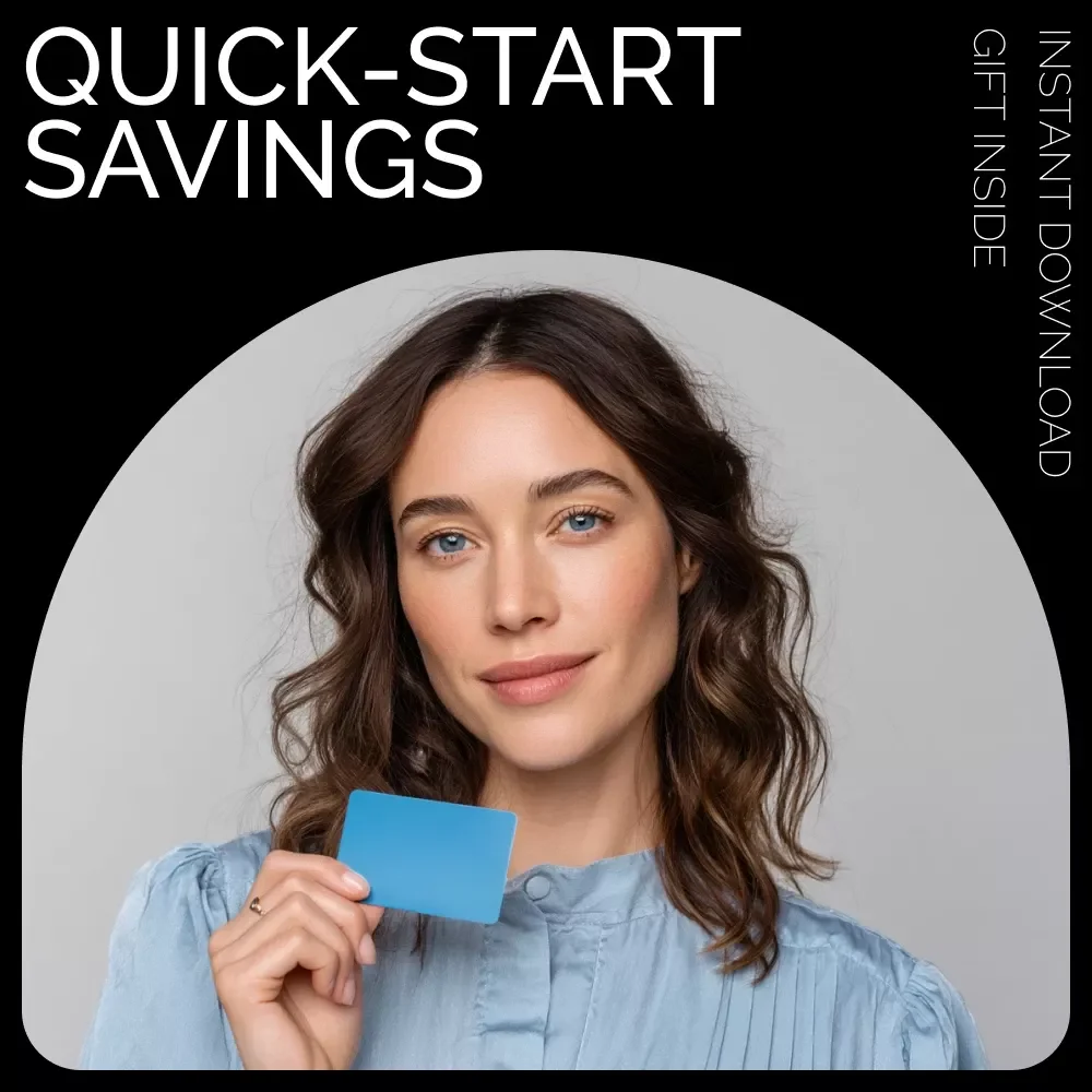 Your Quick-Start Savings Checklist | how to start saving money for beginners Digital Download Budget Planner & Simple Money Management Guide
