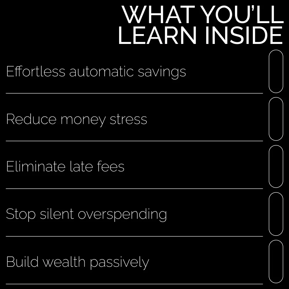 Lazy Finance Hacks to Save Money Without Thinking About It | Simple Automated Savings Guide | Smart Lazy Finance Savings Methods