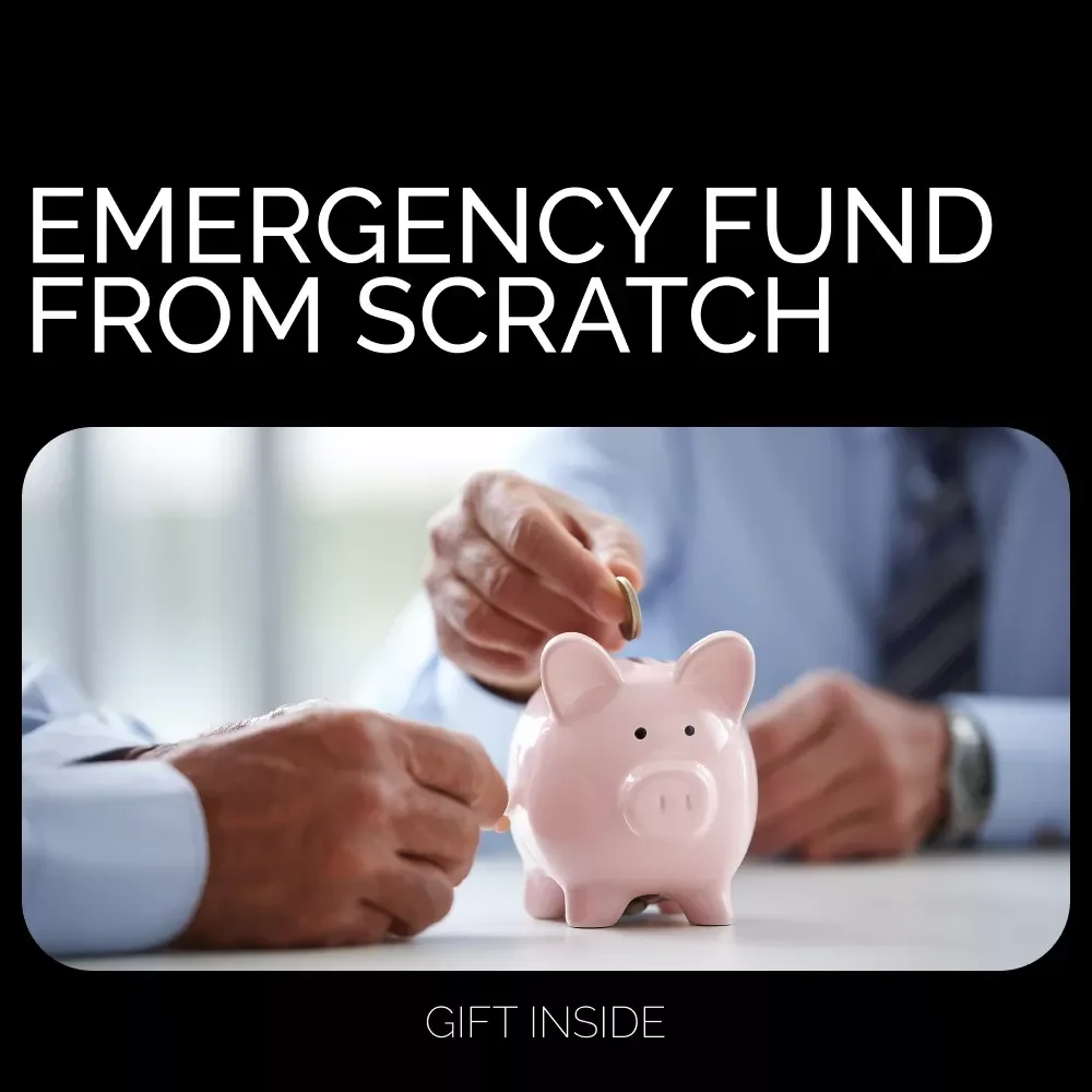 How to Start Your Emergency Fund from Scratch – A Beginner-Friendly Guide on how to start an emergency fund from zero | Digital Download Budgeting & Savings Planner