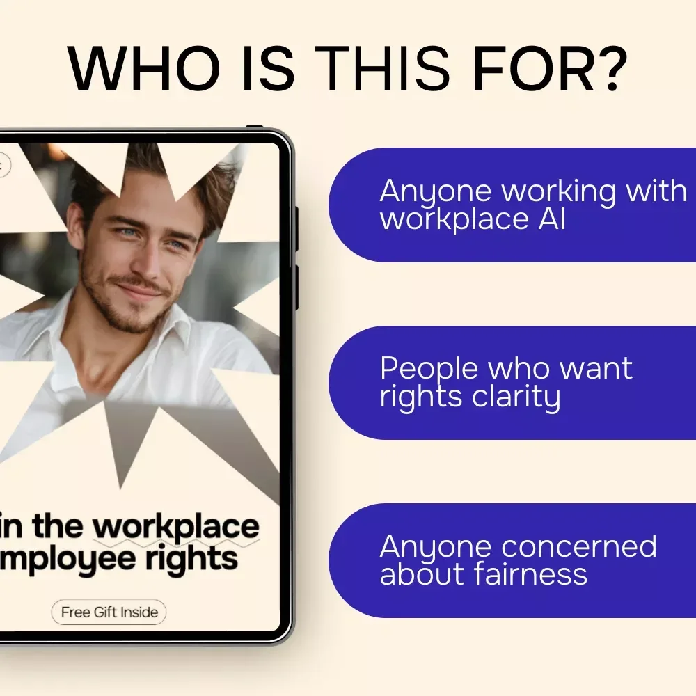 AI in the Workplace Employee Rights Checklist | Practical ai in the workplace employee rights Guide for Modern Employees, HR Awareness, Workplace Transparency & Ethical AI Use