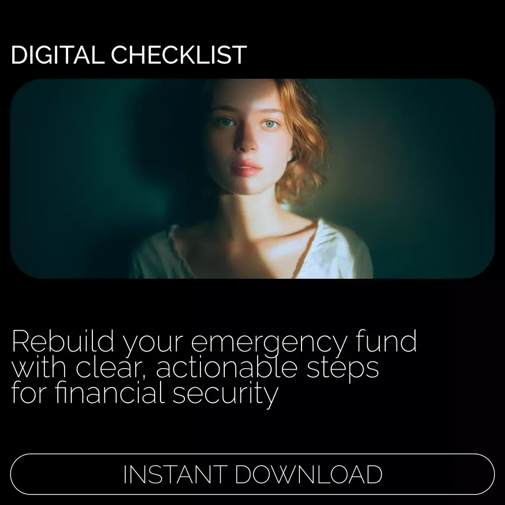 Emergency Fund Rebuilding Checklist - Your Step-by-Step Guide to Financial Security