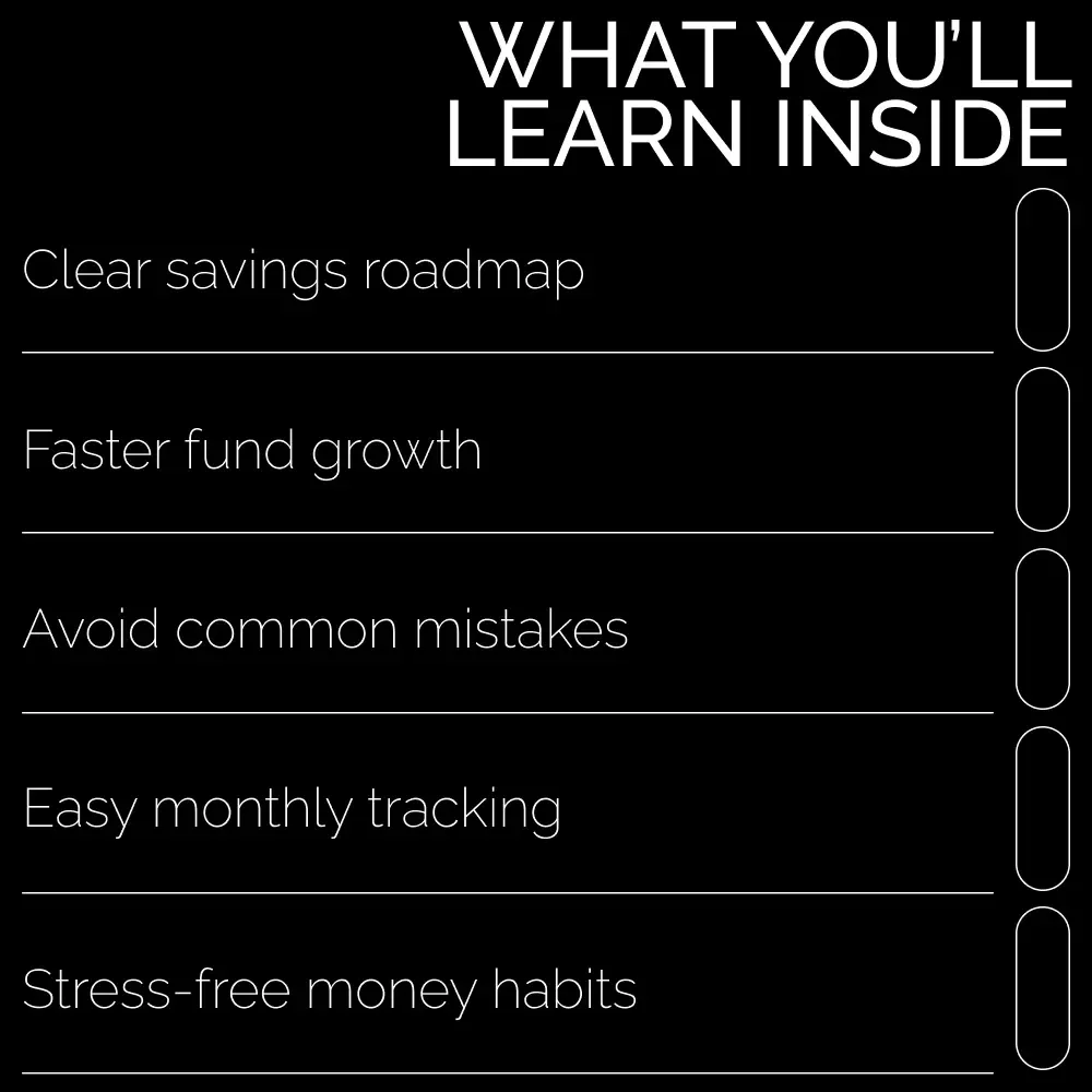 Smart Emergency Fund Tips | Emergency Fund Tips eBook | Instant Digital Download | Financial Planning PDF Guide for Saving & Security