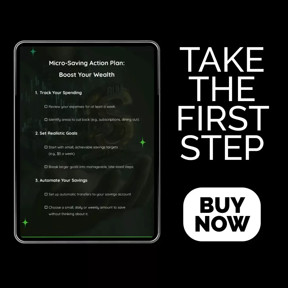 Micro-Saving Action Plan: Boost Your Wealth - Step-by-Step Microsaving Guide & Checklist