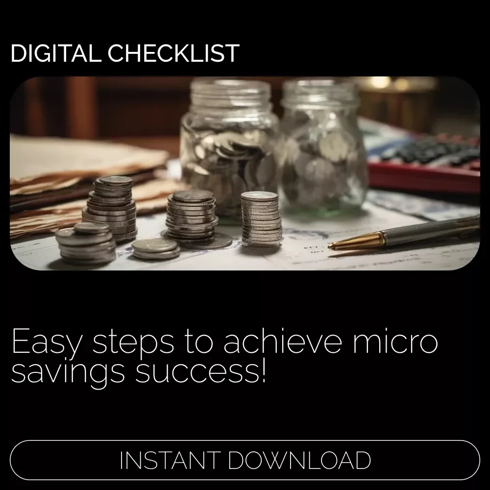 Micro Saving Success: Your Easy Step-by-Step Plan - How to Stay Motivated with Micro Saving