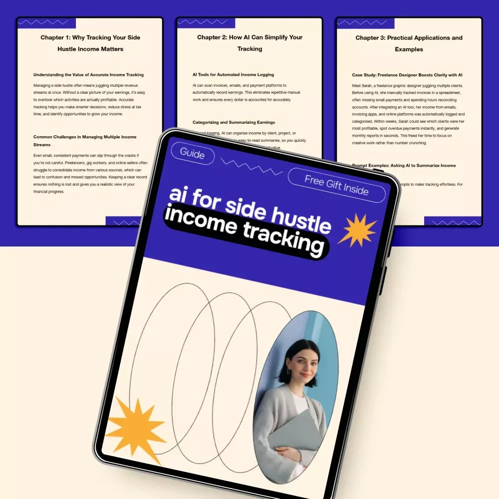 AI for Side Hustle Income Tracking: Smart Guide to Automate Earnings Management