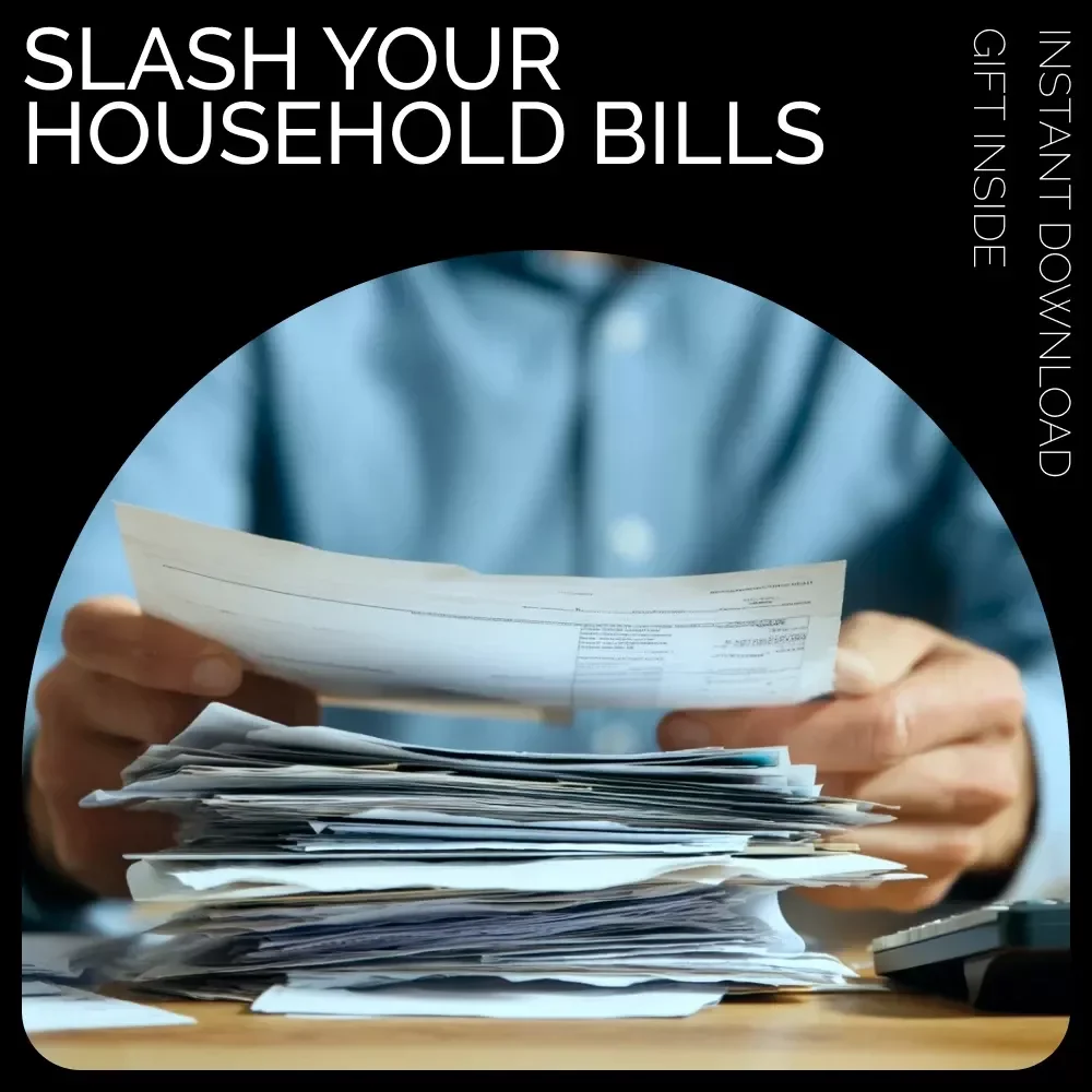 Checklist: Slash Your Household Bills - Save Money on Utilities, Groceries, Subscriptions & More