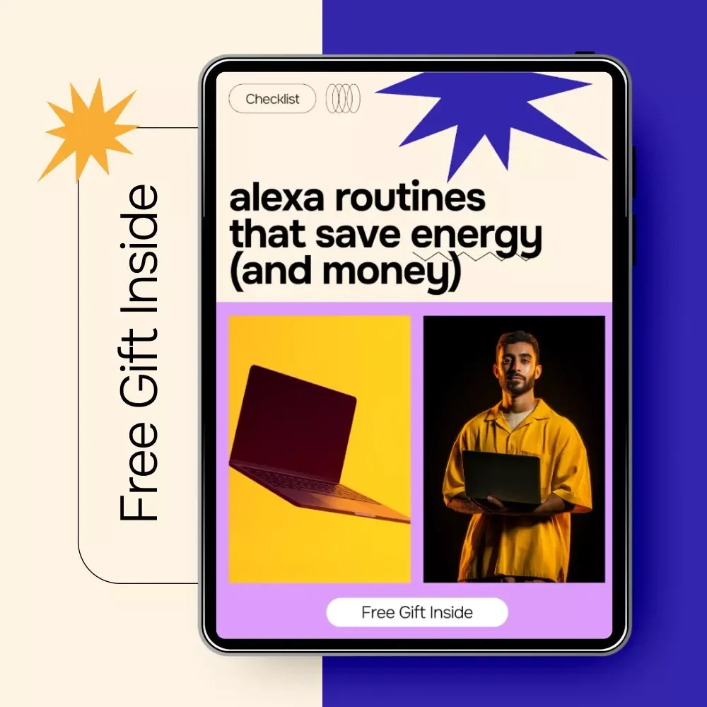 Alexa Routines That Save Energy (and Money) | Smart Home Energy-Saving Guide, Alexa Automation Checklist, Reduce Electric Bill, Digital Download
