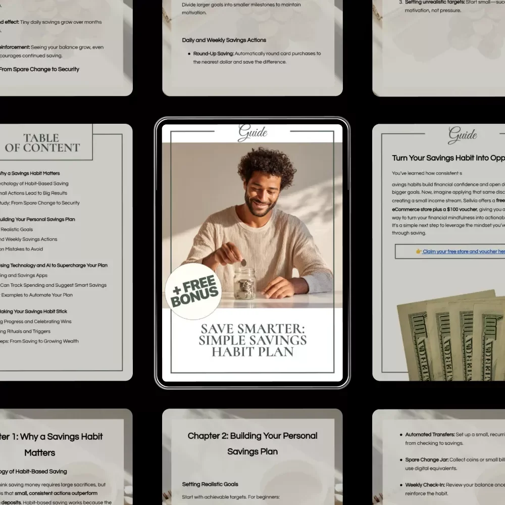 Save Smarter: Simple Savings Habit Plan - Your Easy-to-Follow Guide to Building a Lifelong Savings Habit