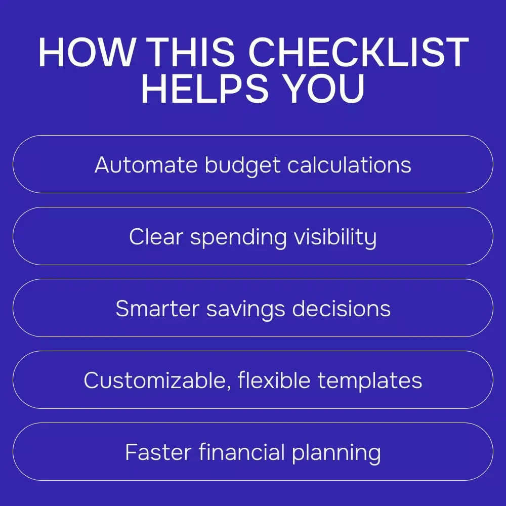 Checklist: Using AI to Create a Smart Budget Template | AI Budget Planning Checklist | ai for creating a budget template | Digital Download