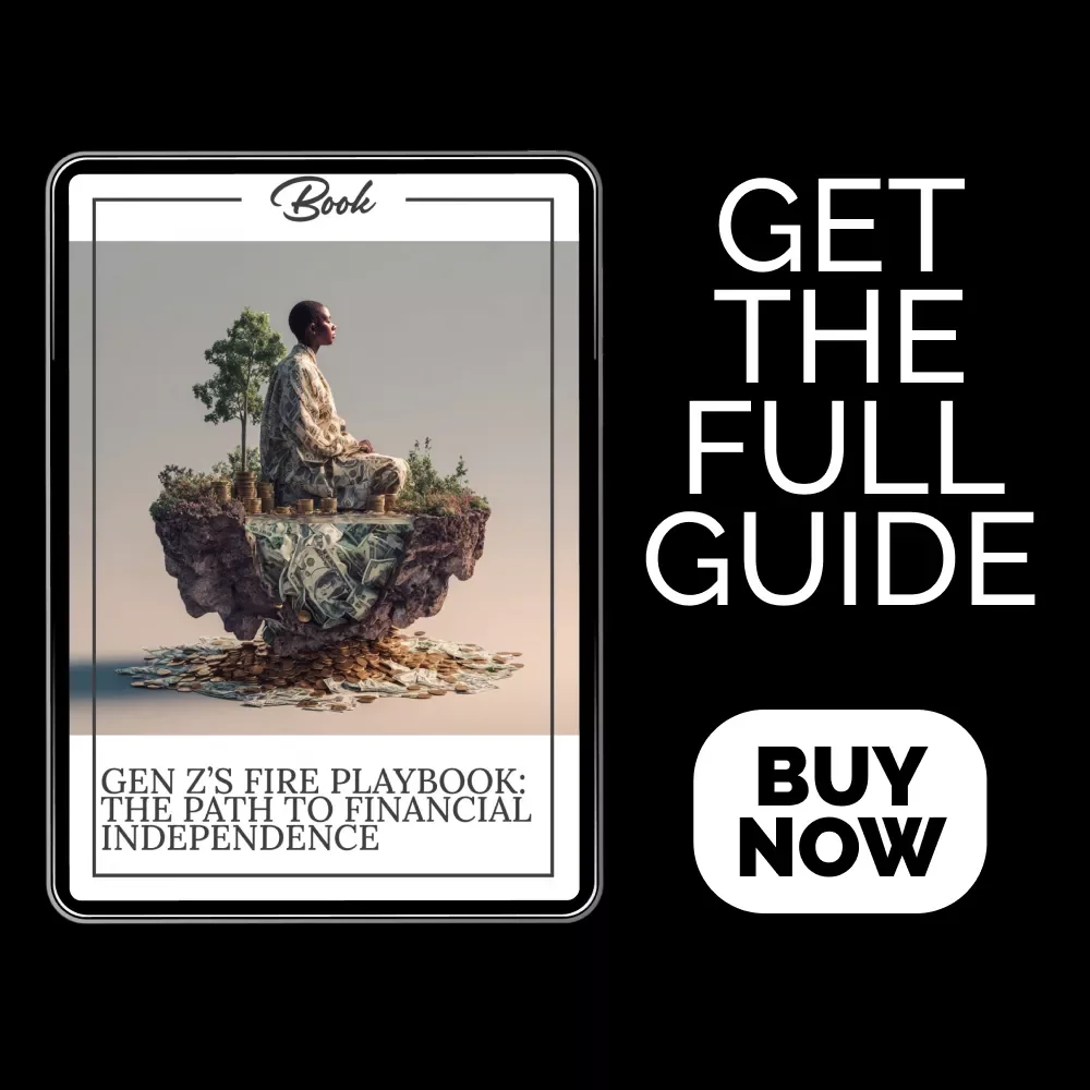 Gen Z’s FIRE Playbook: The Path to Financial Independence | Modern Money Guide with Gen Z FIRE Strategies, Early Retirement eBook, Digital Download