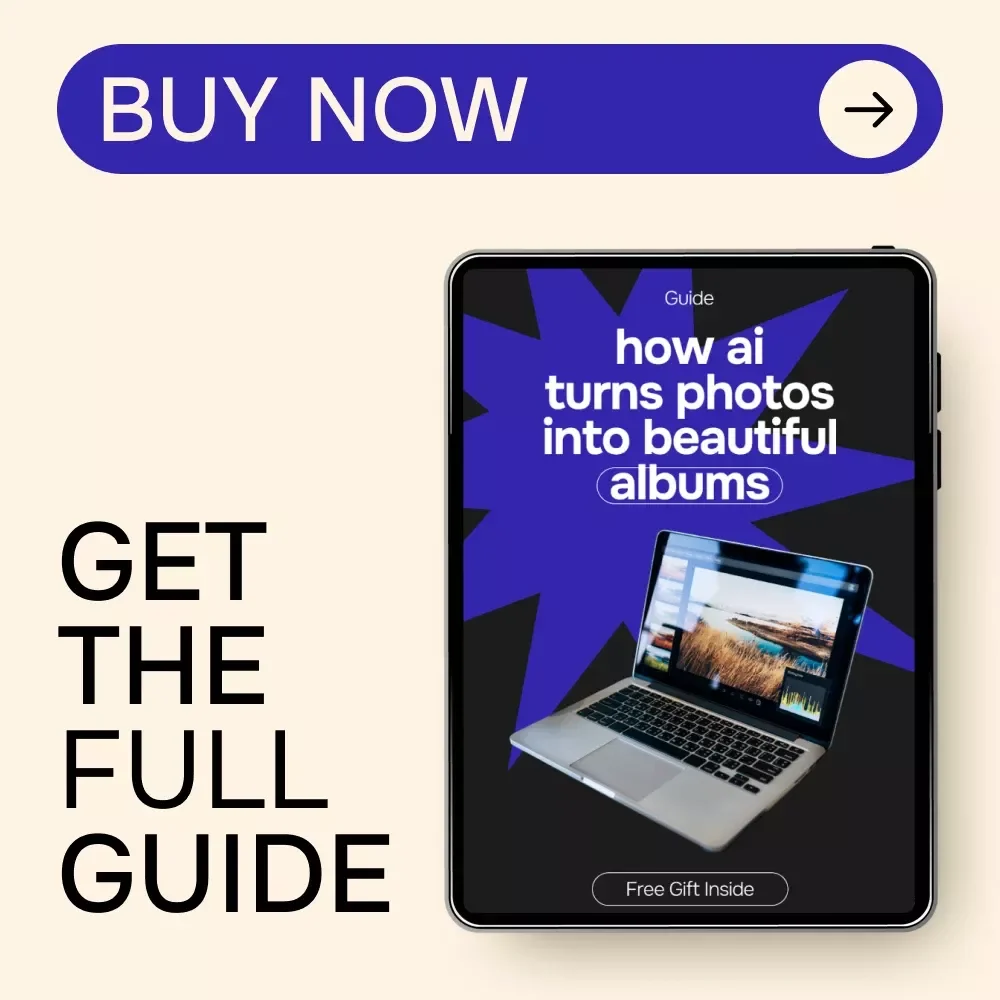 How AI Turns Photos into Beautiful Albums – AI Photo Album Guide, Smart Photo Organization, Digital Download for Memory Books, Storytelling & Design