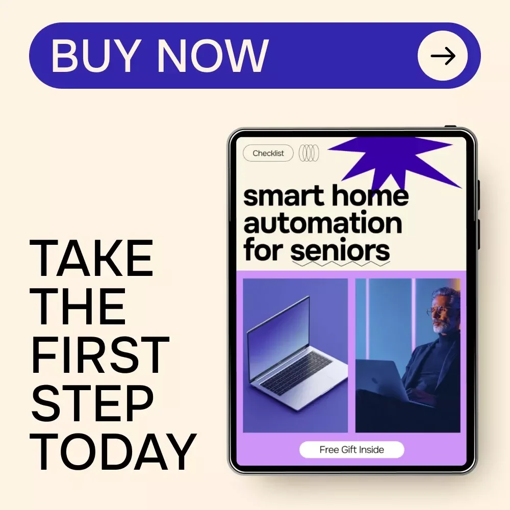 Smart Home Automation for Seniors Checklist | Easy Smart Home Setup Guide for Safety, Comfort & Independence | Digital Download