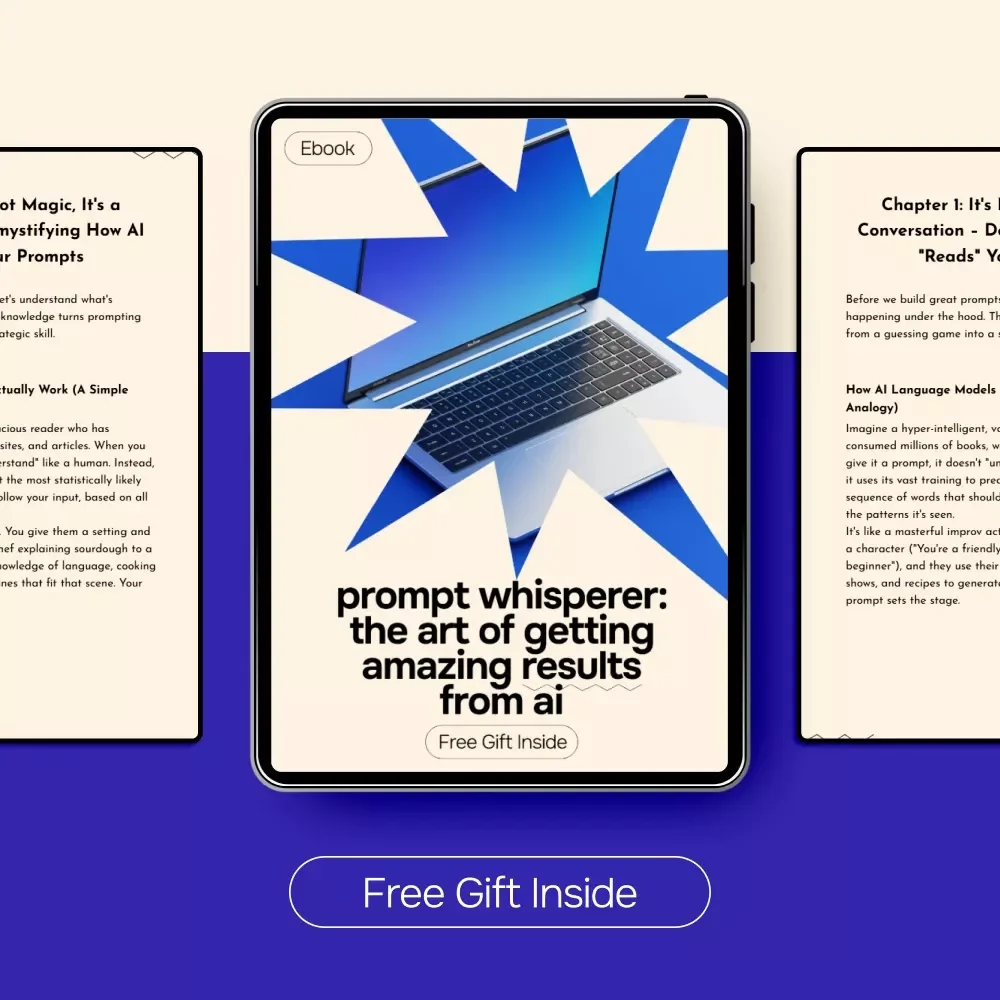 Prompt Whisperer: The Art of Getting Amazing Results from AI – AI Prompt Guide, ChatGPT Prompting eBook, Prompt Engineering Checklist for Better AI Results