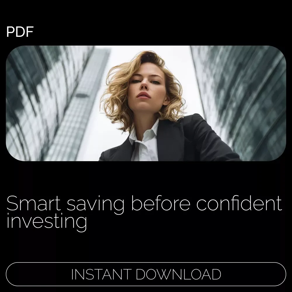 Save or Invest? How to Build Security Before Chasing Growth – Practical Guide to emergency fund vs investing, Beginner Personal Finance eBook & Smart Money Checklist