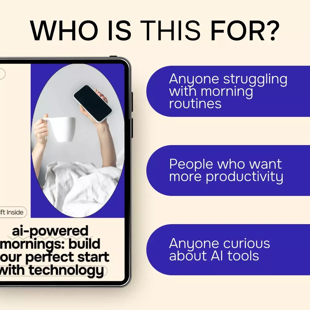 AI-Powered Mornings: Build Your Perfect Start with Technology – Ultimate eBook Guide to Using AI for Creating a Morning Routine