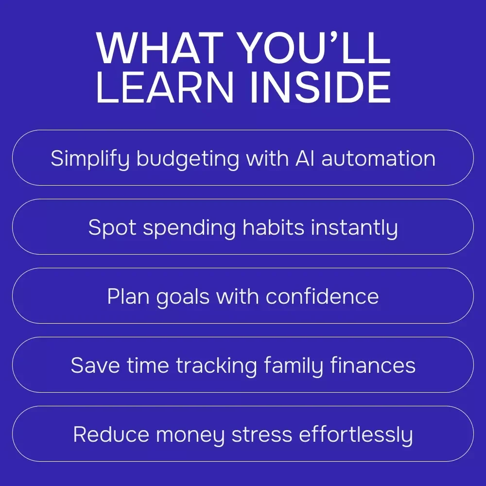 Using AI to Master Your Family Budget | Smart Family Budget Planner eBook | AI Budgeting Guide for Parents, Households & Home Finance