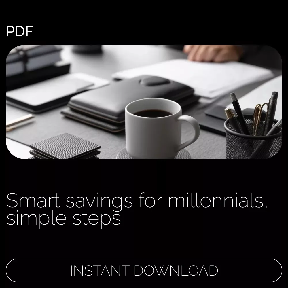 Small Steps, Big Impact: A Millennial's Guide to Micro-Saving | Digital Download Ebook for Financial Growth