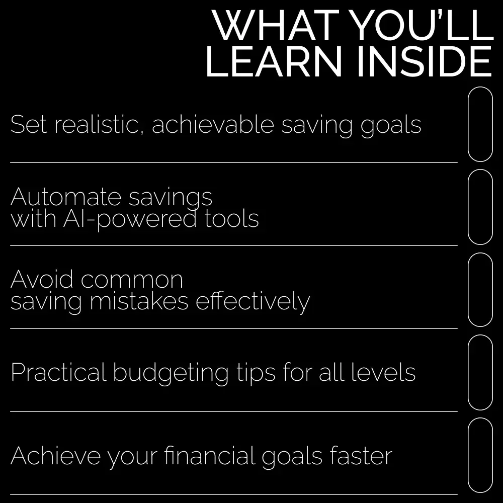 Master Your Short-Term Saving Goals in Simple Steps - eBook Guide to Achieving Financial Success