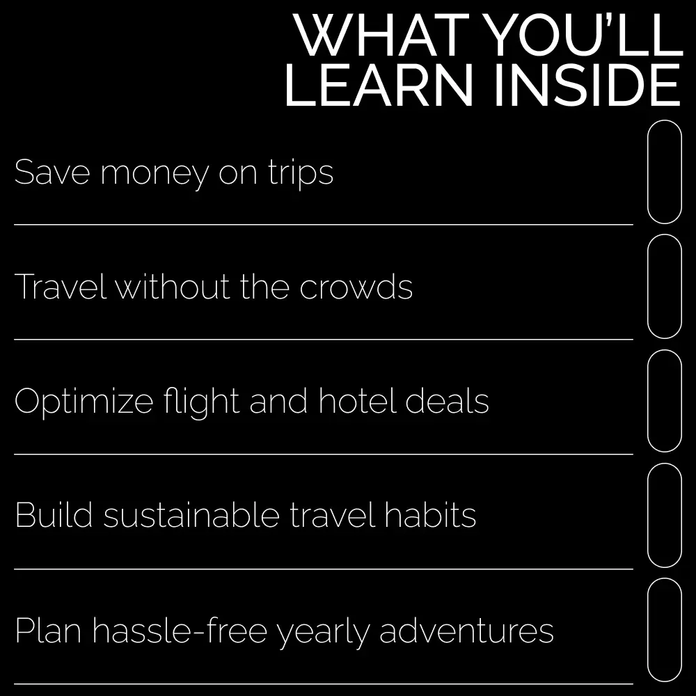 Planning Your Yearly Adventures During Off-Peak Seasons: The Ultimate Guide for Smart Travel Planning