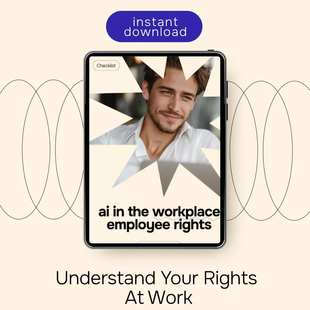 AI in the Workplace Employee Rights Checklist | Practical ai in the workplace employee rights Guide for Modern Employees, HR Awareness, Workplace Transparency & Ethical AI Use