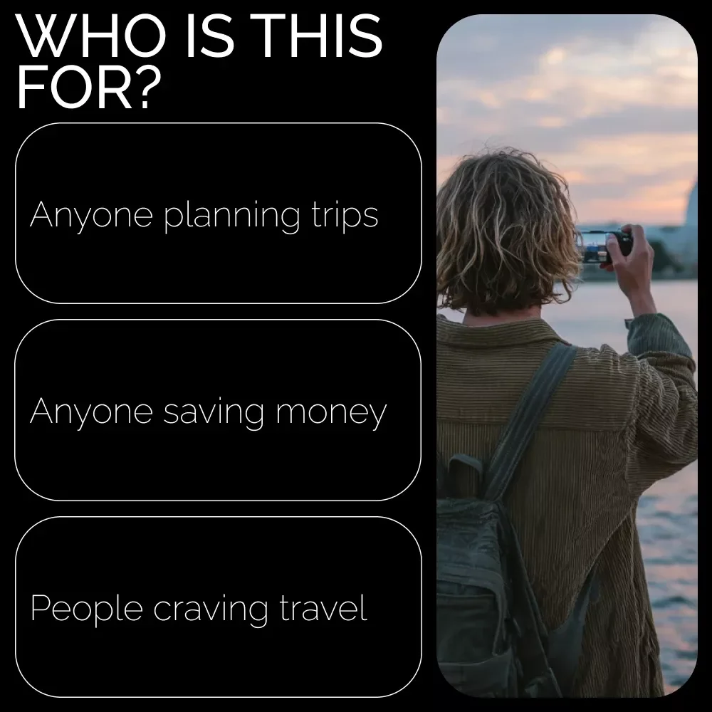 How to Build Your Trip Fund Fast – A Step-by-Step Guide on How to Start Saving Money for a Trip | Travel Savings Planner, Budget Workbook, AI Travel Planning Guide