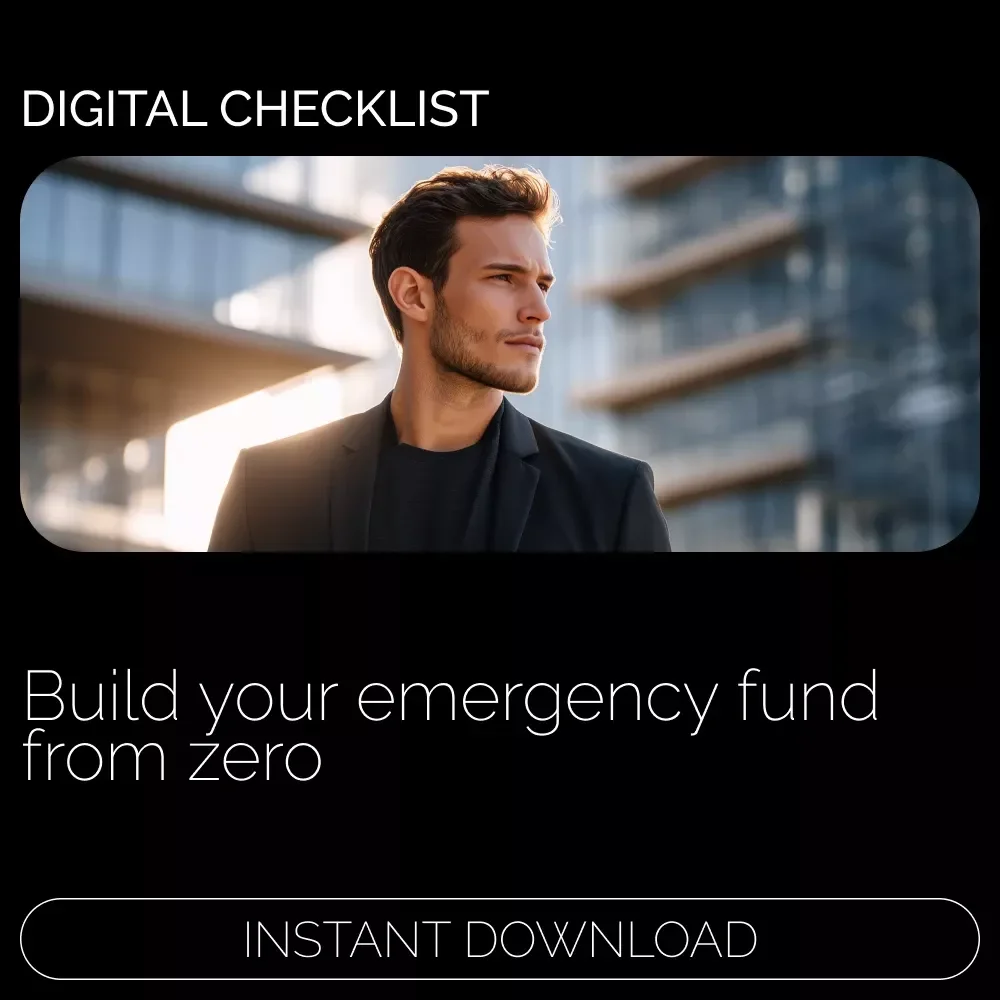 Zero to Safety: Emergency Fund Checklist – How to Start an Emergency Fund from Zero, Beginner-Friendly Savings Planner & Step-by-Step Financial Safety Net Guide