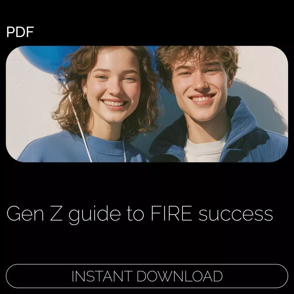 Gen Z’s FIRE Playbook: The Path to Financial Independence | Modern Money Guide with Gen Z FIRE Strategies, Early Retirement eBook, Digital Download