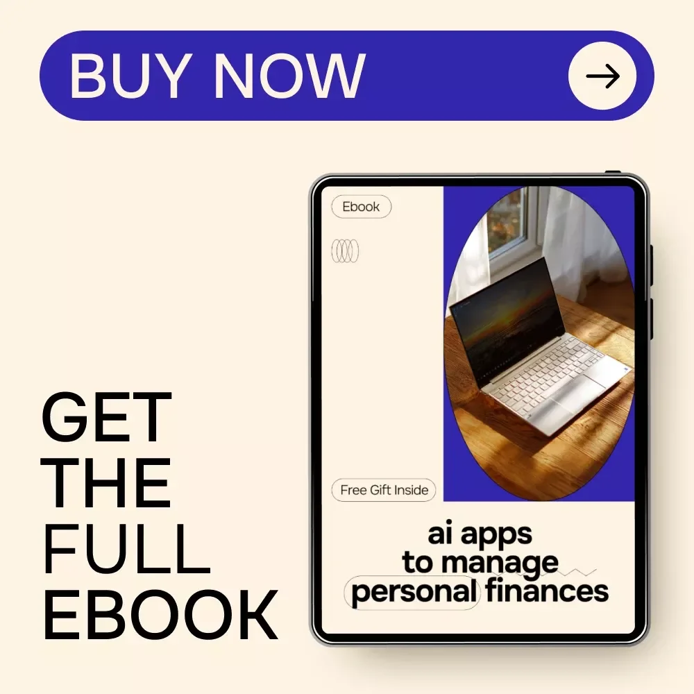 AI Apps to Manage Personal Finances | Smart Money Guide, Budgeting & Investing eBook, Digital Download for Financial Planning