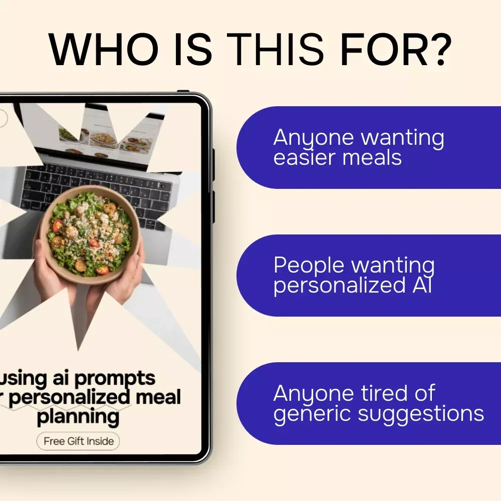 Using AI Prompts for Personalized Meal Planning – Practical Guide with ai prompt for creating a meal plan, Smarter Weekly Menus, Time-Saving Digital Download