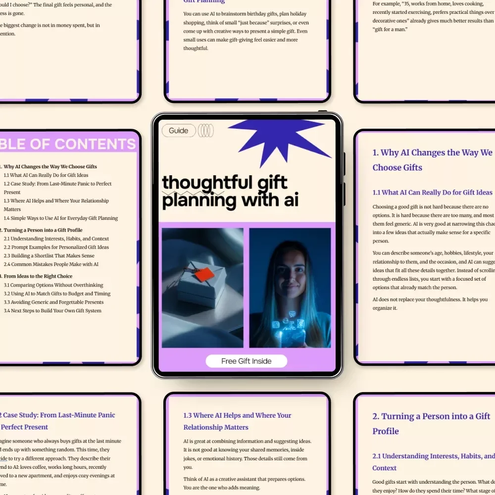 Thoughtful Gift Planning with AI: Your Guide to AI for Personalized Gift Ideas