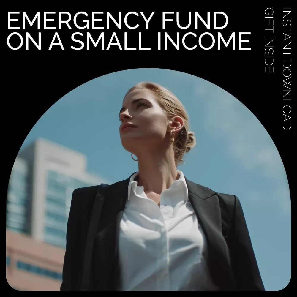 Building an Emergency Fund on a Small Income | Practical eBook & Emergency Fund for Low Income Earners Guide | Step-by-Step Budgeting & Savings Plan Digital Download