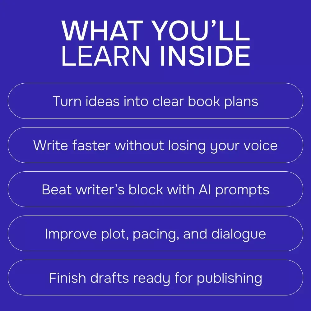 From Idea to Book with AI – Practical Guide for ai for writing a book or novel, Plotting, Drafting, Editing & Publishing Faster