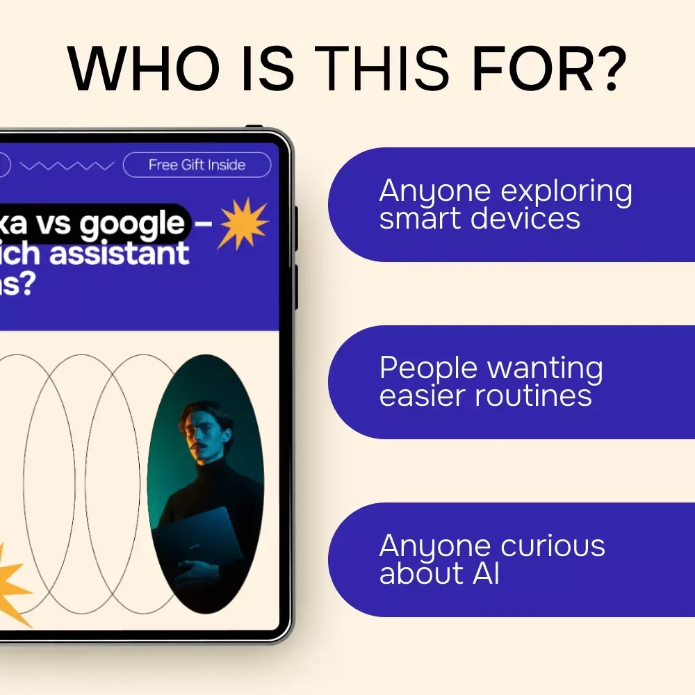 Alexa vs Google – Which Assistant Wins: Ultimate Voice Assistant Comparison eBook for Smart Home, AI, and Everyday Productivity