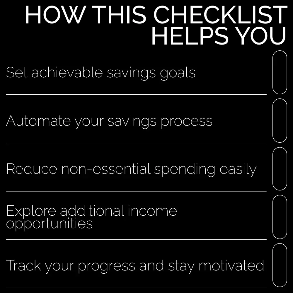 Emergency Fund Rebuilding Checklist - Your Step-by-Step Guide to Financial Security