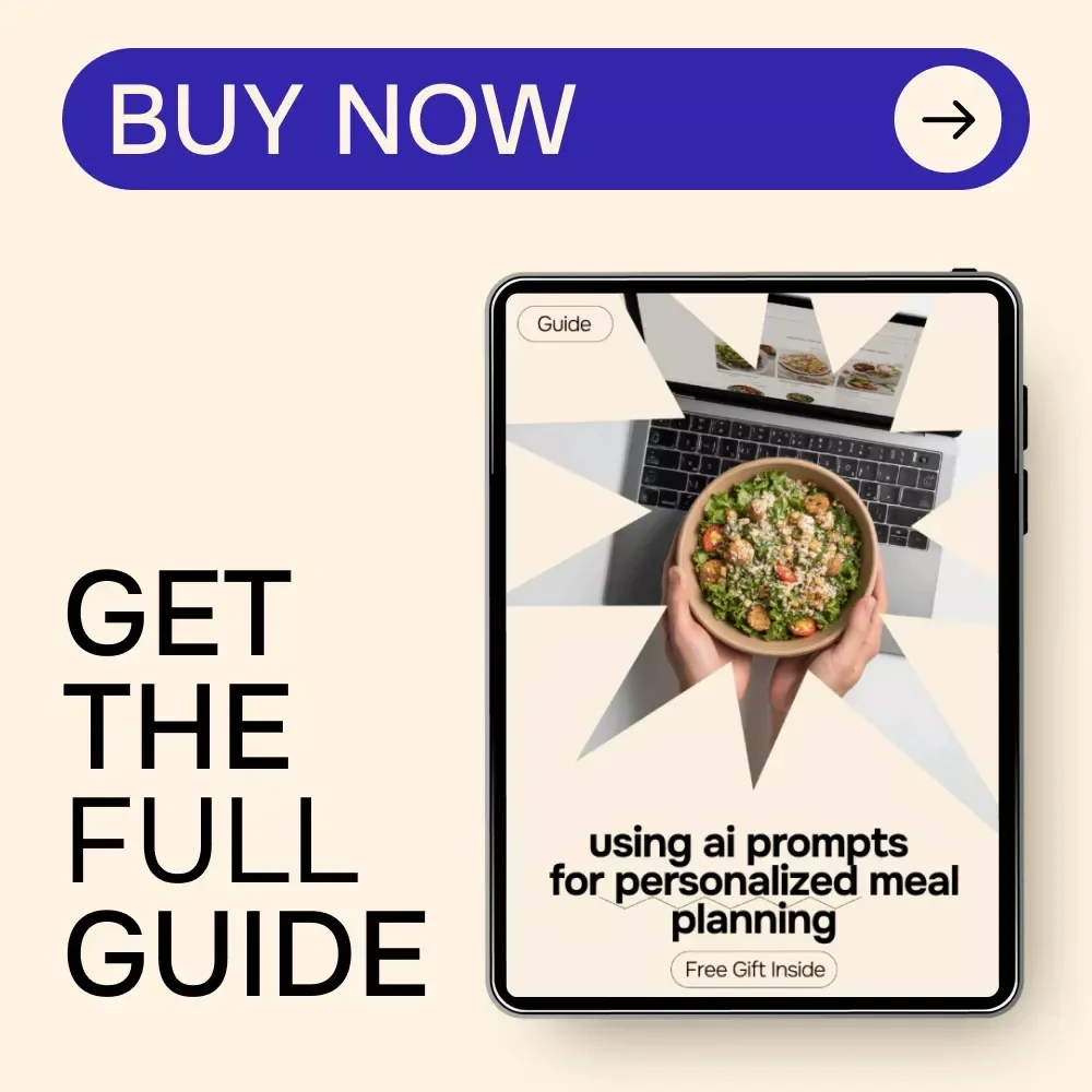 Using AI Prompts for Personalized Meal Planning – Practical Guide with ai prompt for creating a meal plan, Smarter Weekly Menus, Time-Saving Digital Download