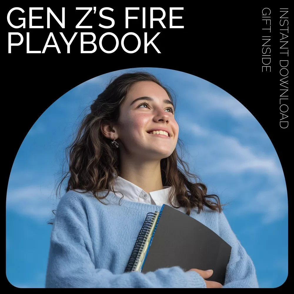 Gen Z’s FIRE Playbook: The Path to Financial Independence | Modern Money Guide with Gen Z FIRE Strategies, Early Retirement eBook, Digital Download