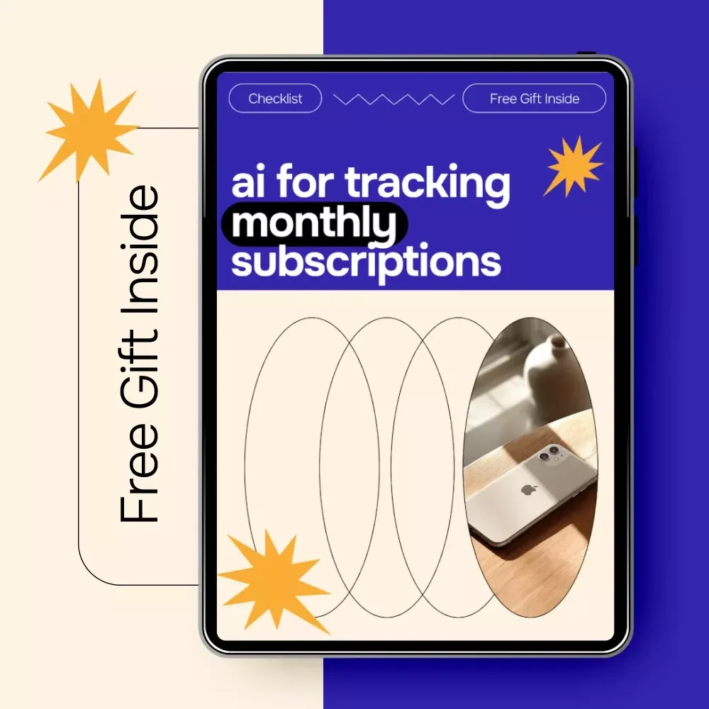 AI for Tracking Monthly Subscriptions – Smart Budgeting Guide, Digital Download, AI Subscription Tracker, Monthly Expenses Organizer, Personal Finance eBook