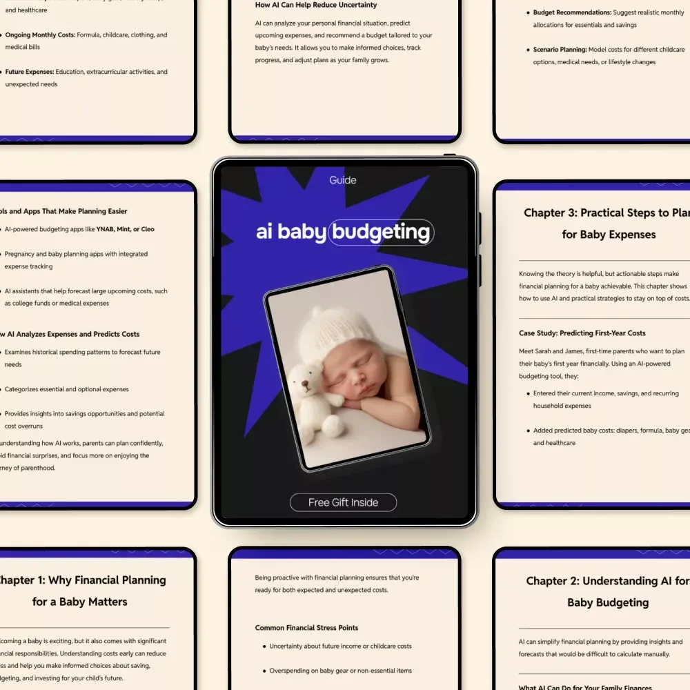 AI Baby Budgeting: The Ultimate Guide to Using AI for Planning for a Baby Financially