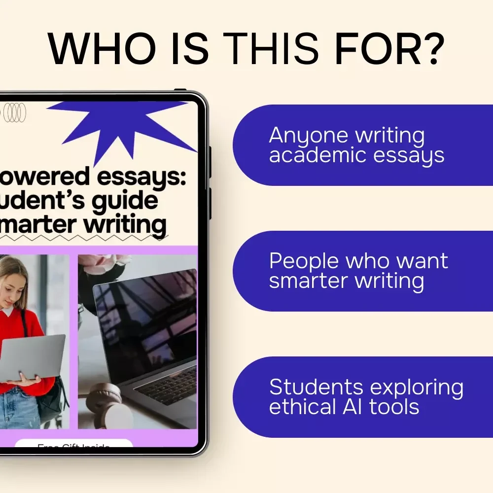 AI-Powered Essays: A Student’s Guide to Smarter Writing | Smart eBook on ai for writing college essays, Research & Academic Success
