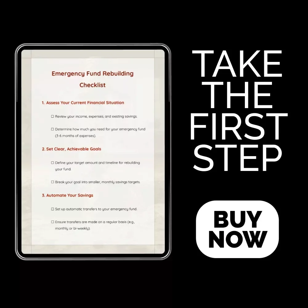 Emergency Fund Rebuilding Checklist - Your Step-by-Step Guide to Financial Security
