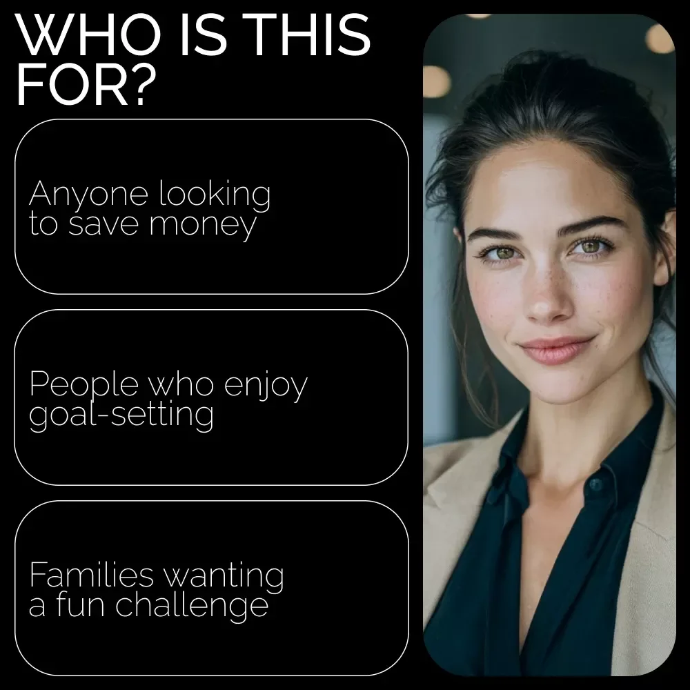 Hot or Cold Savings Challenge – Temperature-Based Savings Goal Challenge Checklist