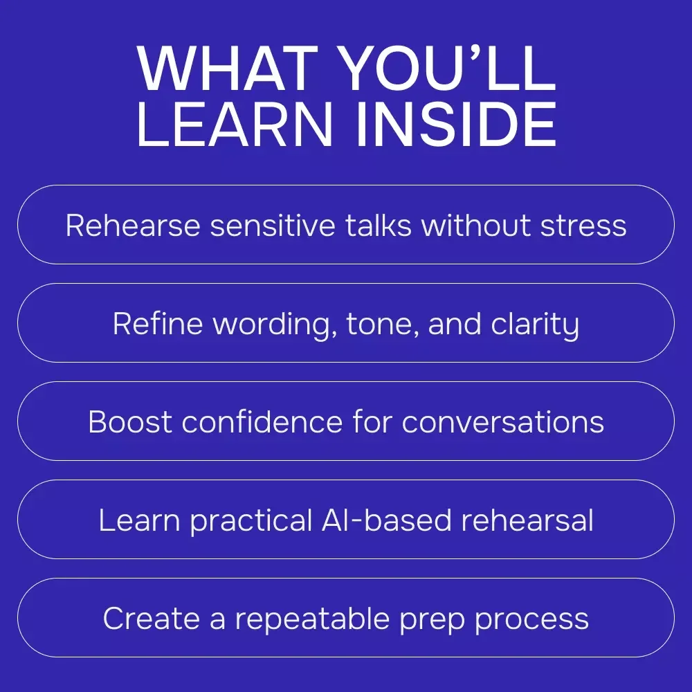 Using AI to Practice Tough Conversations – Guide for Writing Scripts to Practice a Difficult Conversation