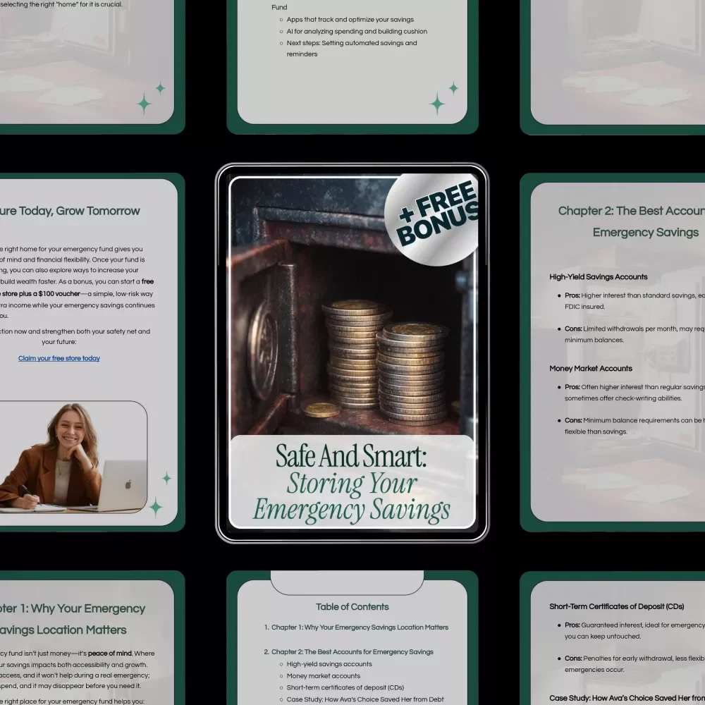 Safe and Smart: The Guide to Storing Your Emergency Savings | Best Place to Keep Emergency Savings | Digital Financial Planning Guide