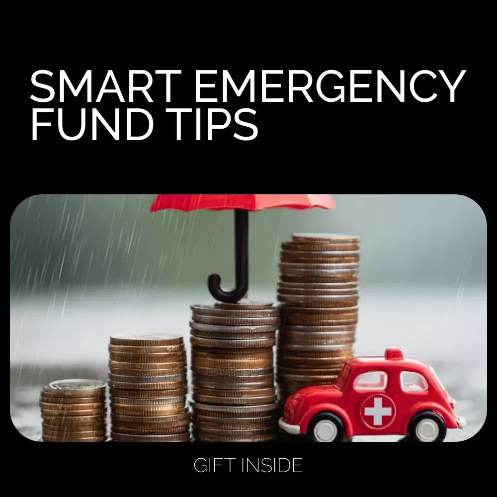 Smart Emergency Fund Tips | Emergency Fund Tips eBook | Instant Digital Download | Financial Planning PDF Guide for Saving & Security