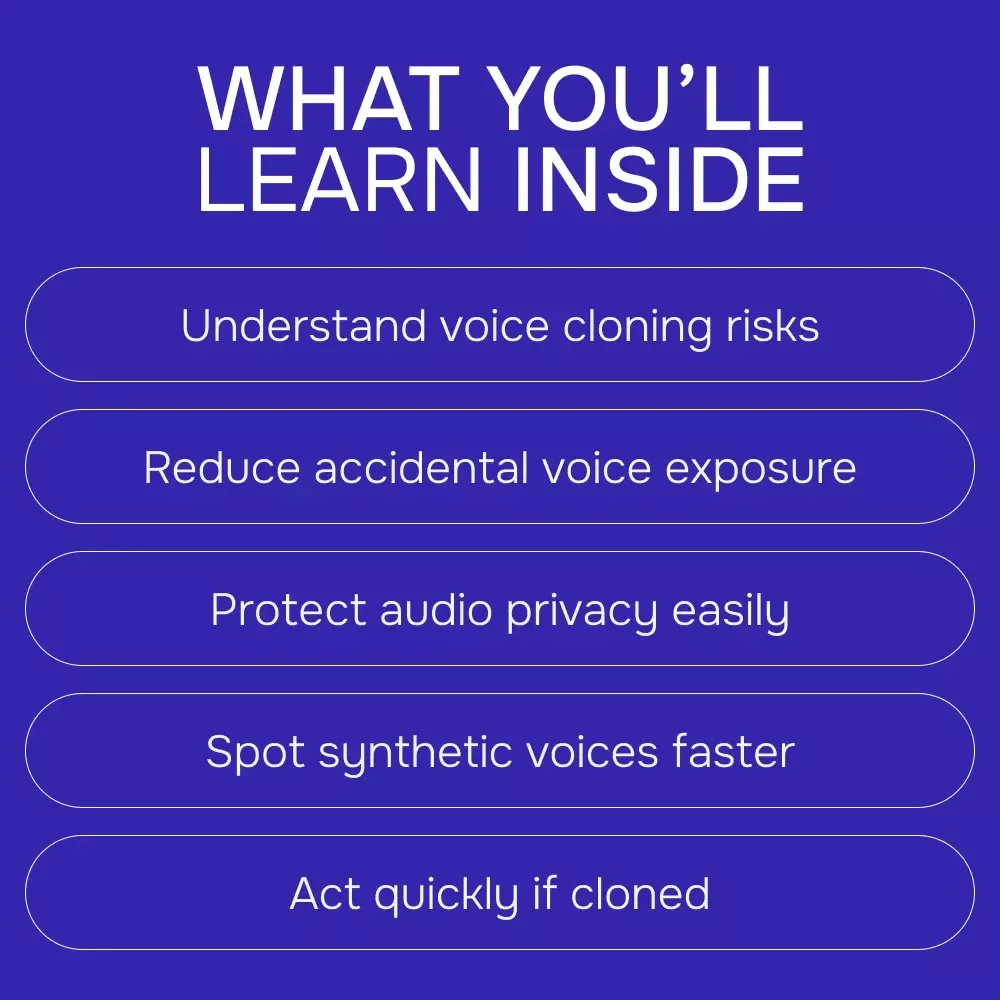 Protecting Your Voice From AI Cloning – A Practical eBook Guide on how to protect your voice from ai cloning in the Digital Age