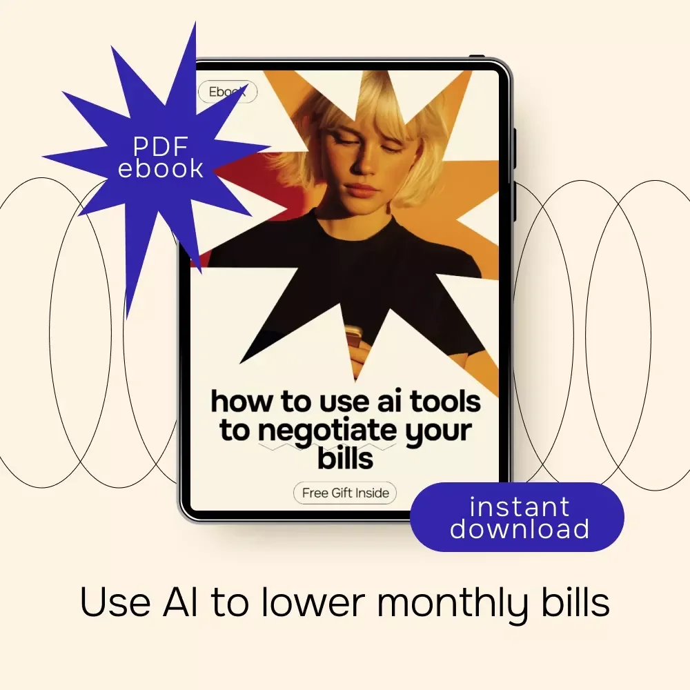 How to Use AI Tools to Negotiate Your Bills – Smart Money-Saving eBook Guide | ai tools to negotiate bills