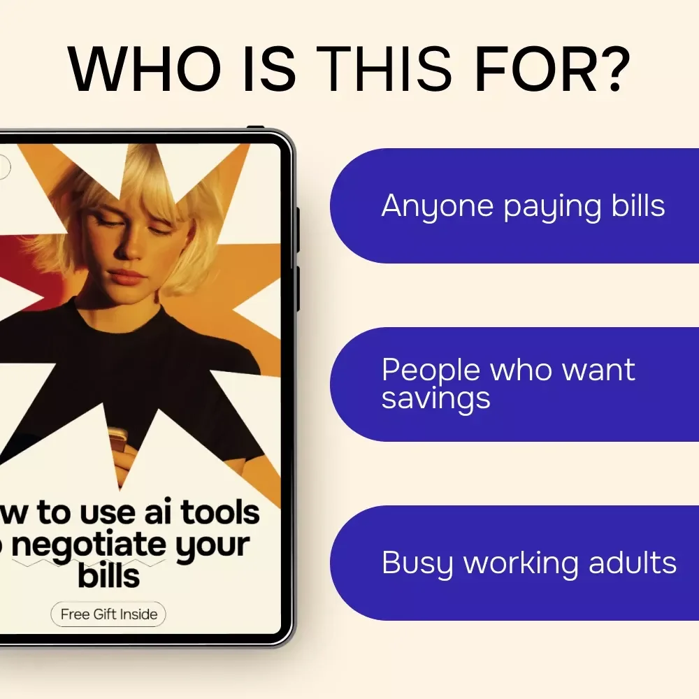 How to Use AI Tools to Negotiate Your Bills – Smart Money-Saving eBook Guide | ai tools to negotiate bills