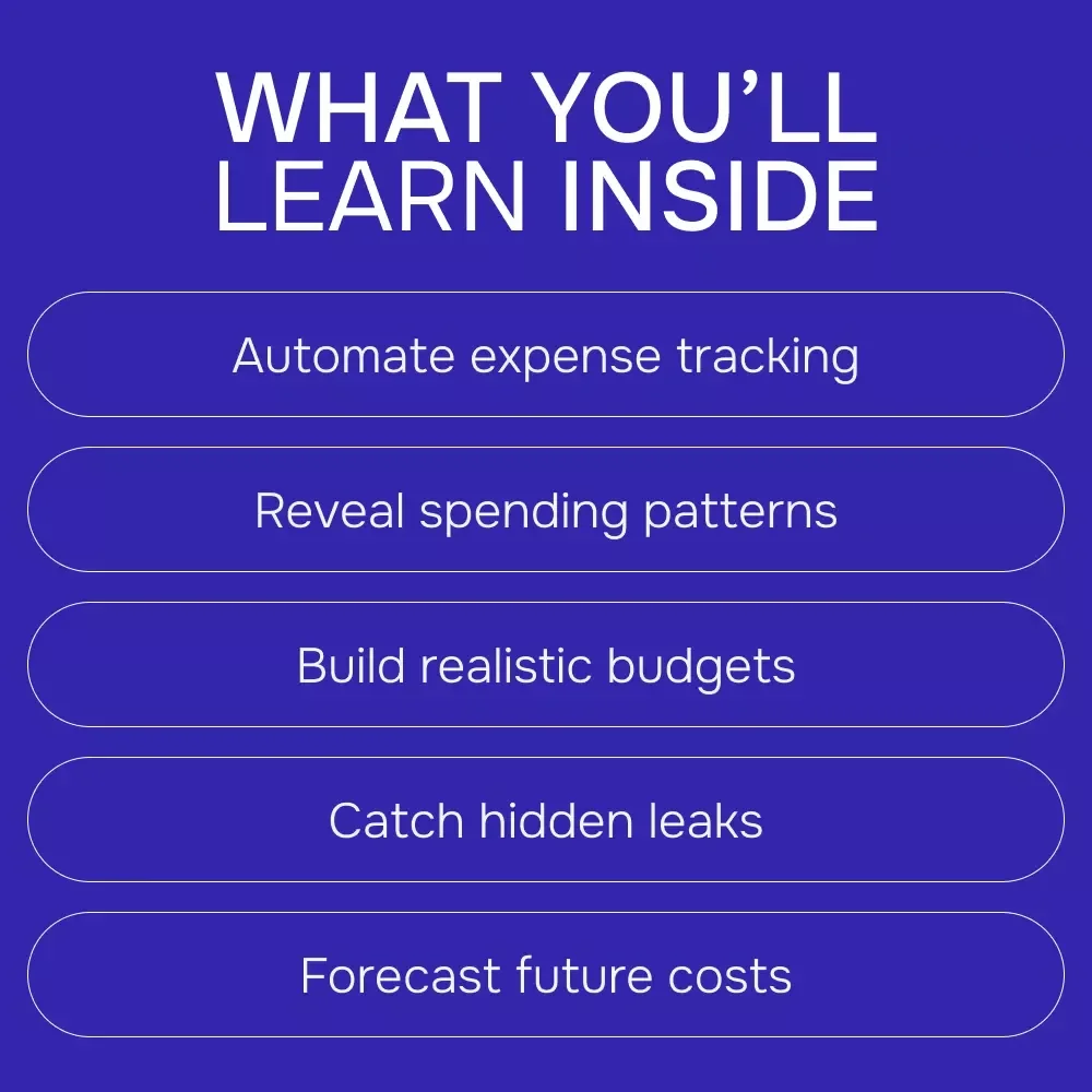 Analyze Your Spending Habits with AI – Smart Money Guide Ebook | AI for Analyzing Spending Habits, Budgeting, Expense Tracking, Digital Download